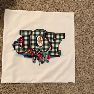 18” square pillow cover